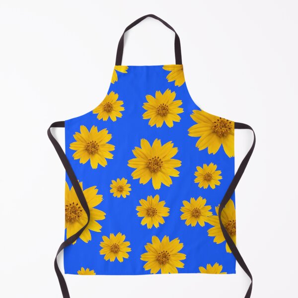Item preview, Flower Pattern In Blue background designed and sold by Funwaytrend.
