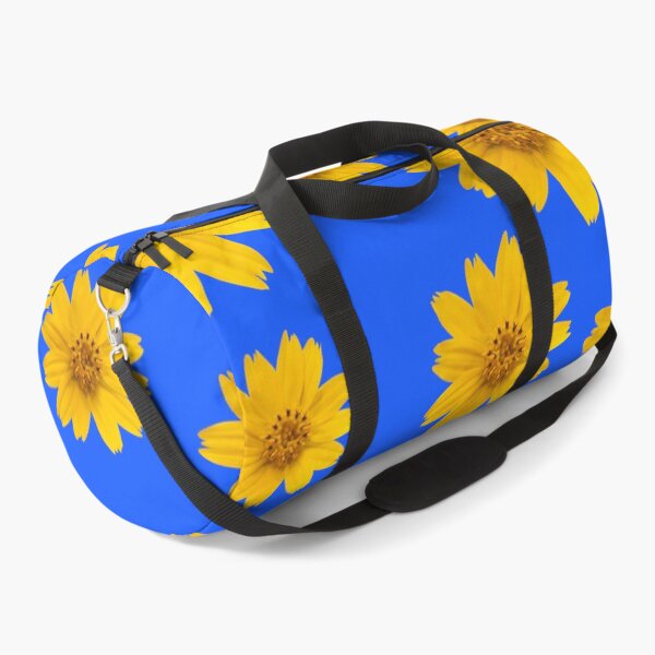 Item preview, Flower Pattern In Blue background designed and sold by Funwaytrend.
