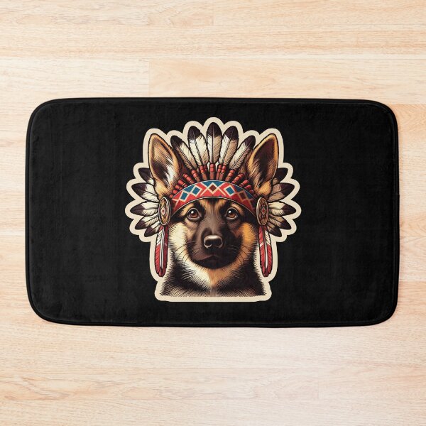 Item preview, German Shepherd puppy Indian designed and sold by ThisDress.