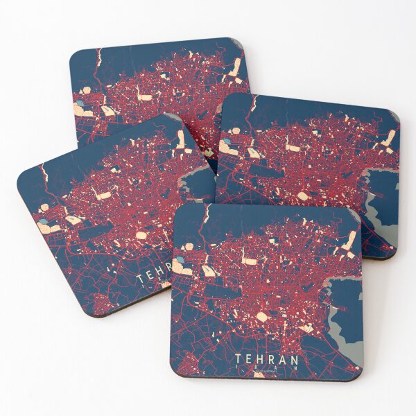Item preview, Tehran City Map of Iran - Hope designed and sold by deMAP.