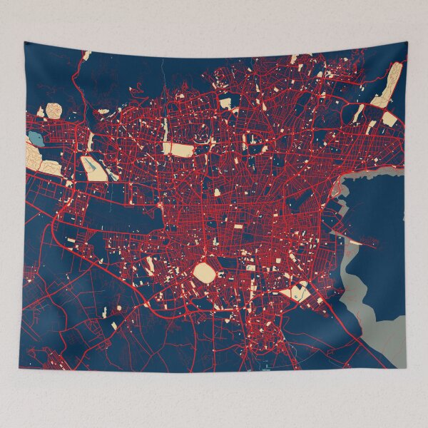 Item preview, Tehran City Map of Iran - Hope designed and sold by deMAP.