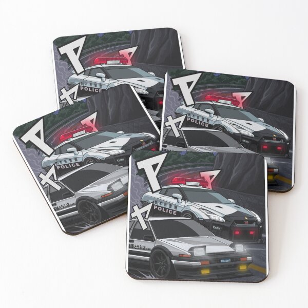 Item preview, Police hunt for reckless behavior of initial-D designed and sold by zaki hamdani.