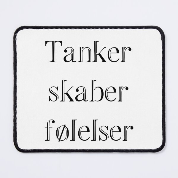Item preview, Tanker skaber følelser designed and sold by FunnyBunny110.