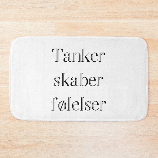 Item preview, Tanker skaber følelser designed and sold by FunnyBunny110.