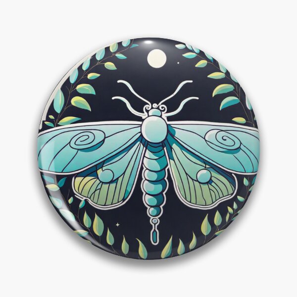 Item preview, Moon moth Medallion  designed and sold by thirdeyeiris.