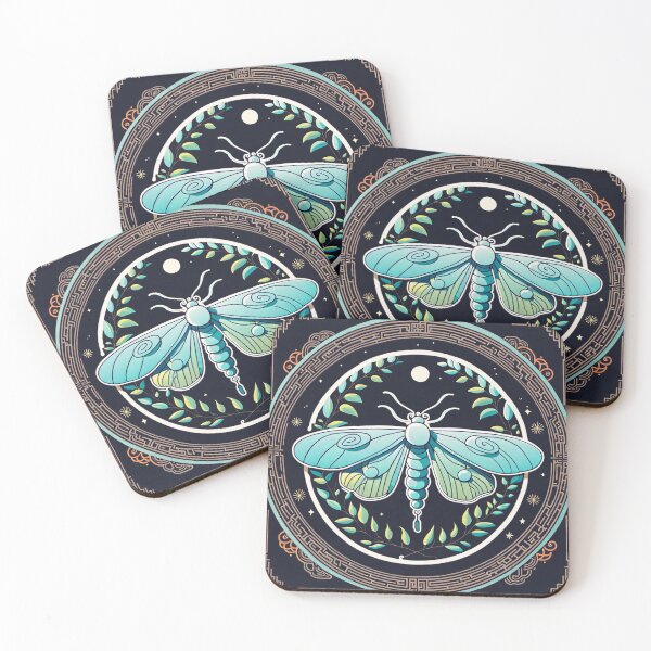 Item preview, Moon moth Medallion  designed and sold by thirdeyeiris.