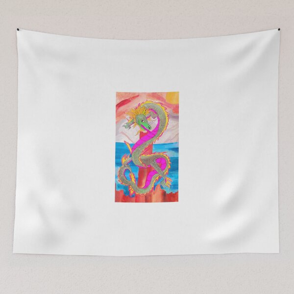 Item preview, Neon dragon designed and sold by Kiruthikaarts.