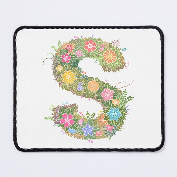 Item preview, Floral Letter "S" WeArePrettierThanFlowers designed and sold by birthflower.