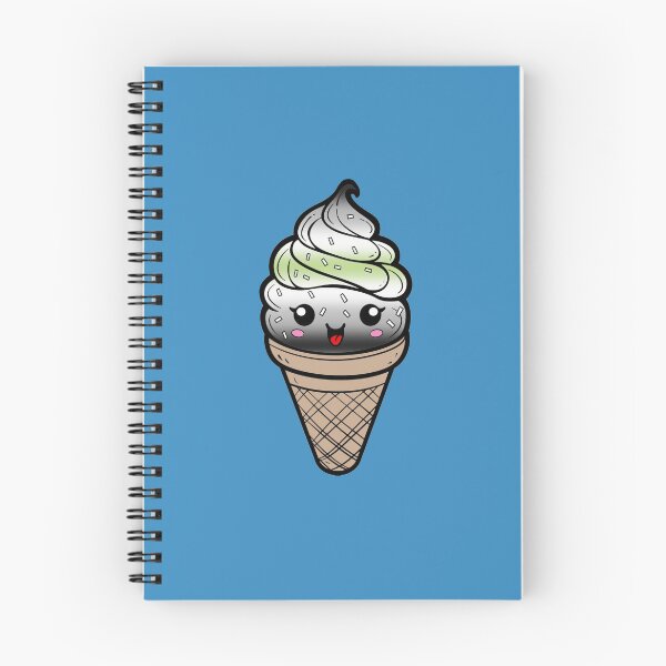 Item preview, Sweet Agender Pride Flag Ice Cream, Subtle Agender Kawaii Ice Cream Cone Design designed and sold by Travelslightly.