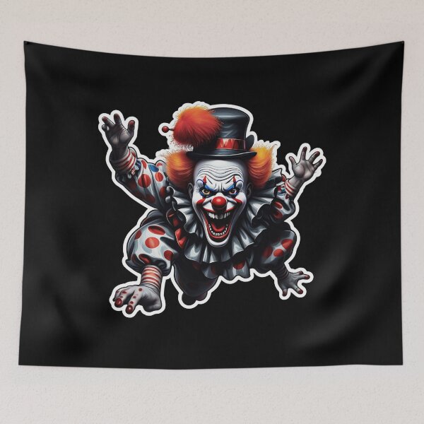 Item preview, A passionate clown with four arms designed and sold by MPDesign84.