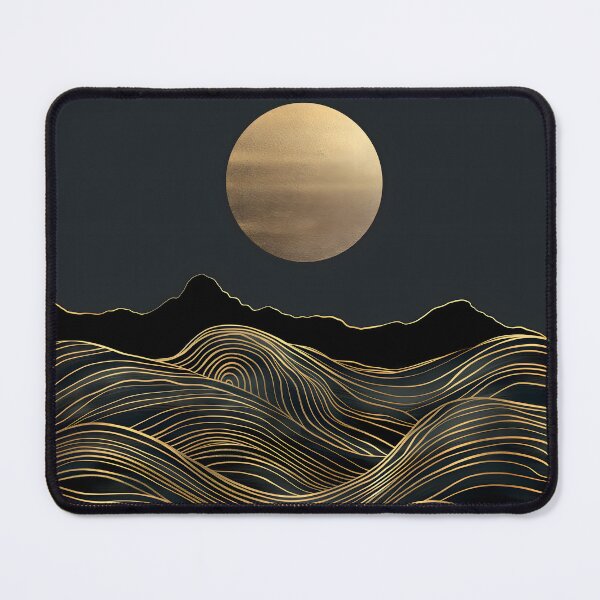 Item preview, Golden Waves of Life designed and sold by unimuse.
