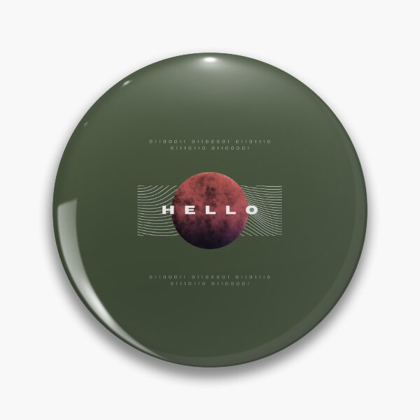 Item preview, Hello 01100011 | Green Background designed and sold by RM-Journey.