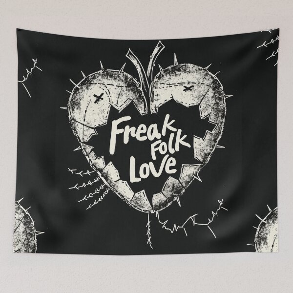 Item preview, Freak Folk Love: Gothic Artistry with a Vintage Music Twist designed and sold by Piotrek0001.