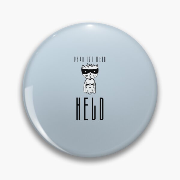 Item preview, Papa ist mein Held | Pastel Blue Background designed and sold by RM-Journey.