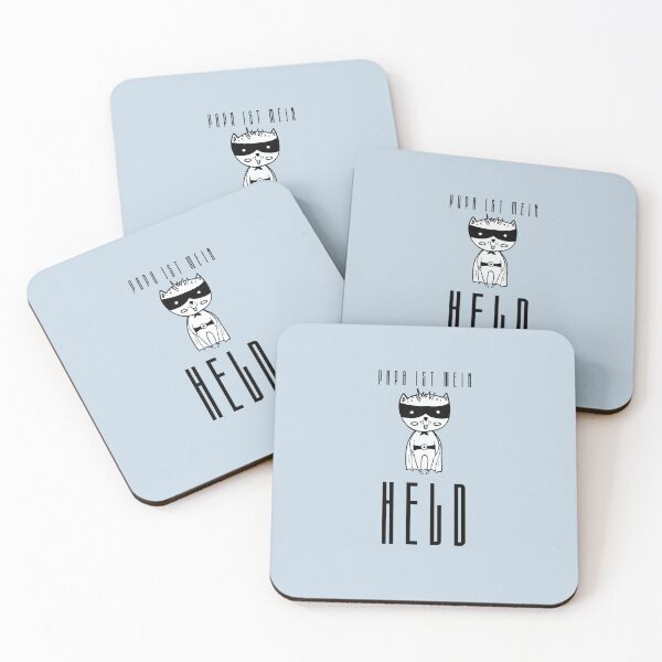 Item preview, Papa ist mein Held | Pastel Blue Background designed and sold by RM-Journey.