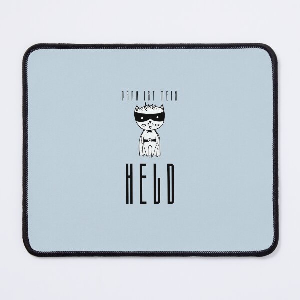 Item preview, Papa ist mein Held | Pastel Blue Background designed and sold by RM-Journey.