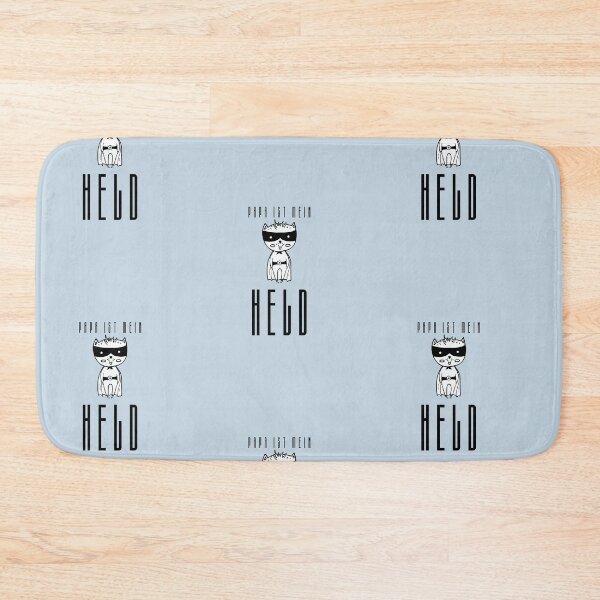 Item preview, Papa ist mein Held | Pastel Blue Background designed and sold by RM-Journey.