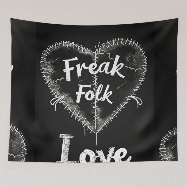 Item preview, Freak Folk Love: Gothic Artistry with a Vintage Music Twist designed and sold by Piotrek0001.
