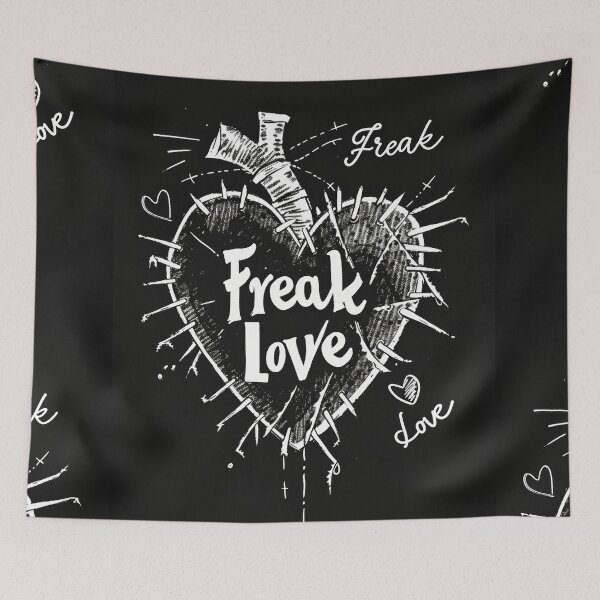 Item preview, Freak Folk Love: Gothic Artistry with a Vintage Music Twist designed and sold by Piotrek0001.