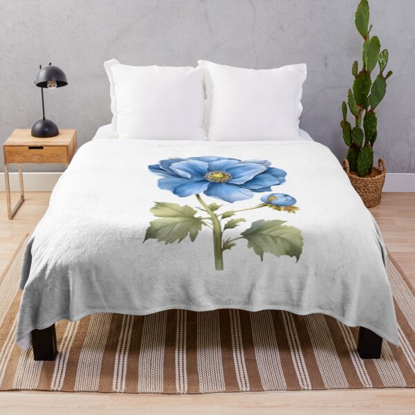 Item preview, Blue Himalayan Poppy (Meconopsis betonicifolia) designed and sold by HOMETOWN86.
