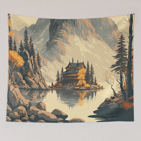 Item preview, Oriental Temple  designed and sold by Vector Scout Lab.