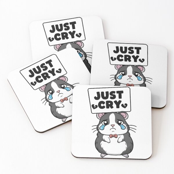 Item preview, Sad Hamster Just Cry designed and sold by deviatepolo.