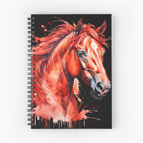 Item preview, Watercolor Red horse designed and sold by aipaint.