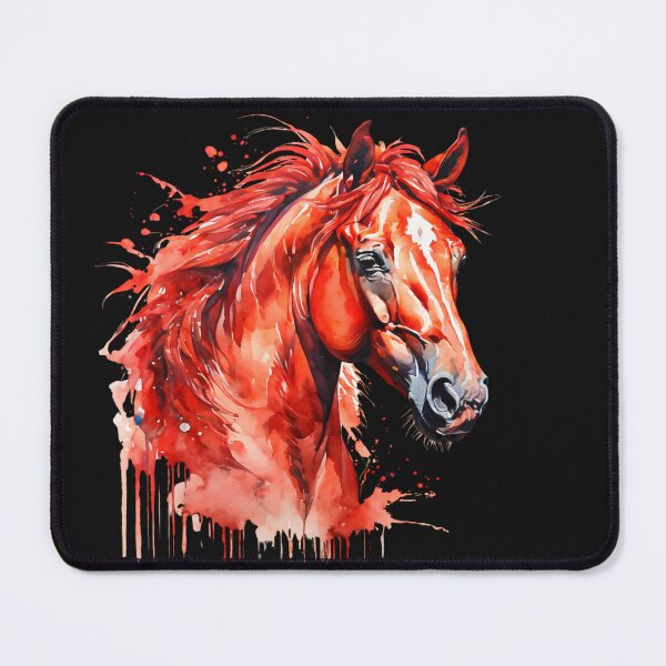 Item preview, Watercolor Red horse designed and sold by aipaint.