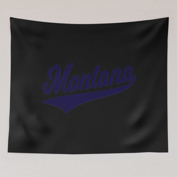 Item preview,  State Of Montana Baseball Sport Script Cursive  designed and sold by BrandyFishe.