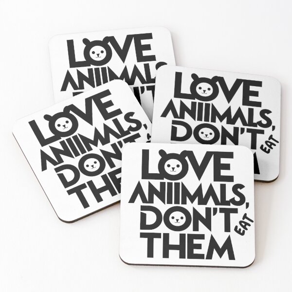 Item preview, Love animals, Don't eat them designed and sold by veganeats.
