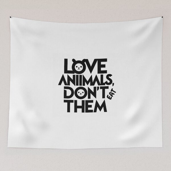 Item preview, Love animals, Don't eat them designed and sold by veganeats.