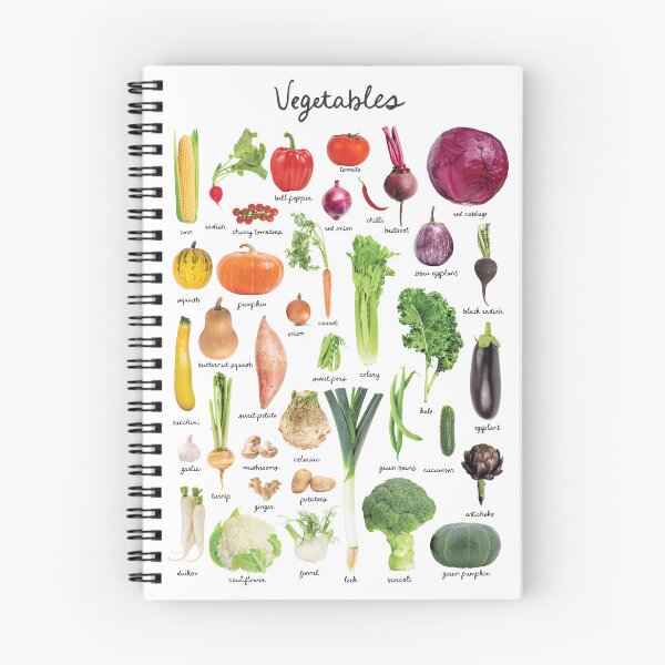 Item preview, School chart of vegetables with names designed and sold by PhilamenaStudio.