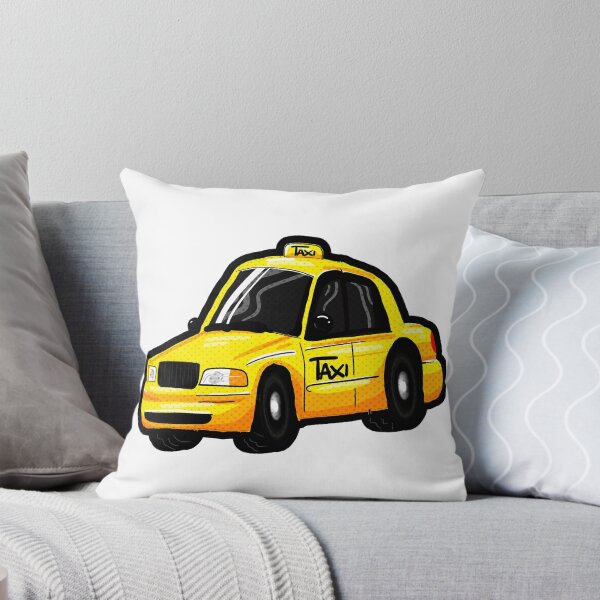 Item preview, Yellow Comic Taxi Car designed and sold by MonkiFlipp.
