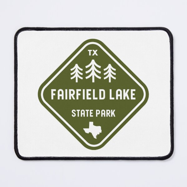 Item preview, Fairfield Lake State Park Texas Rhombus designed and sold by bivenart.