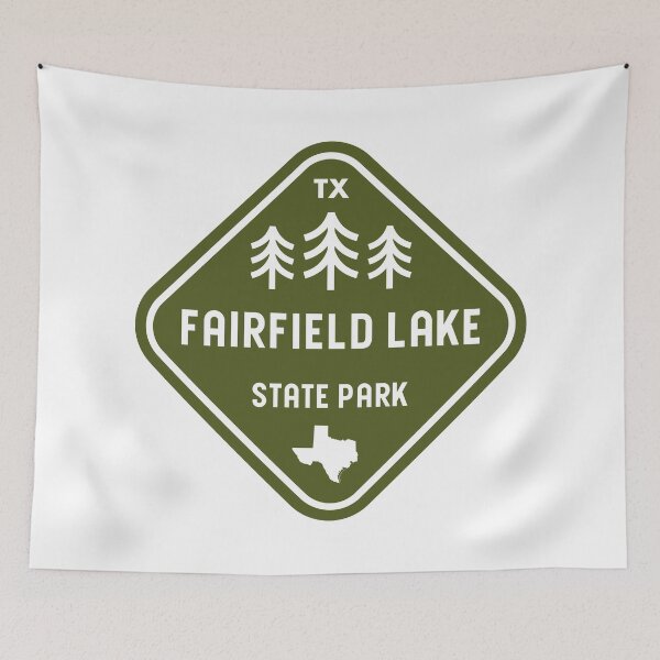 Item preview, Fairfield Lake State Park Texas Rhombus designed and sold by bivenart.
