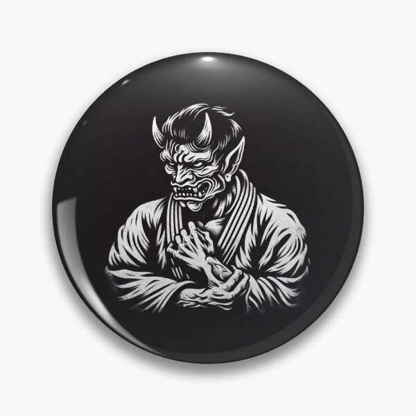 Item preview, brazilian jiu jitsu demon Judo japanese designed and sold by Martial-Art-23.