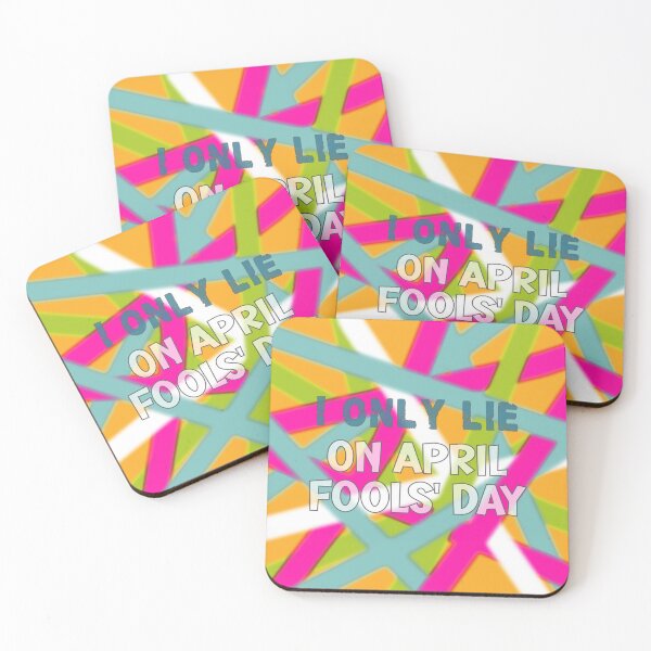 Item preview, I only lie on April Fools' Day designed and sold by mariya-ivanova.
