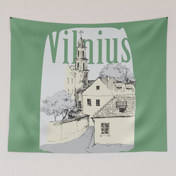 Item preview, Old Town of Vilnius, Lithuania designed and sold by studio838.