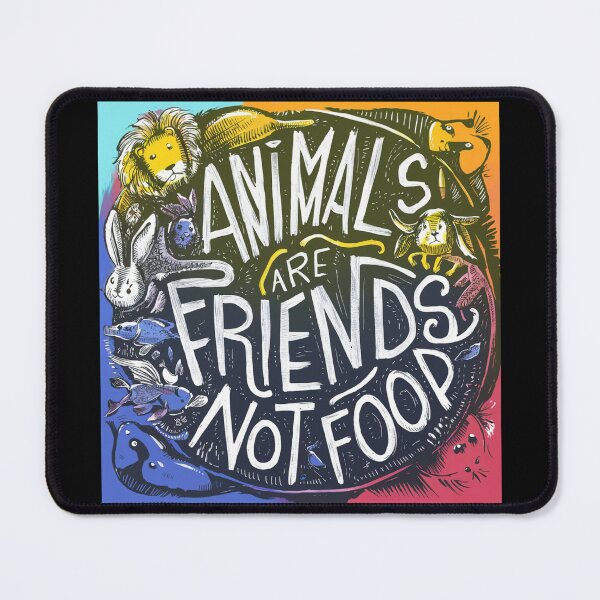 Item preview, Animals are friends not food designed and sold by veganeats.