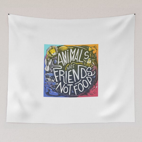 Item preview, Animals are friends not food designed and sold by veganeats.