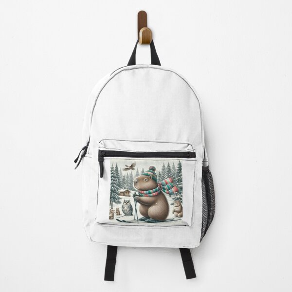 Item preview, Capybara at Ski Resort7 designed and sold by Capybara Art Lover.