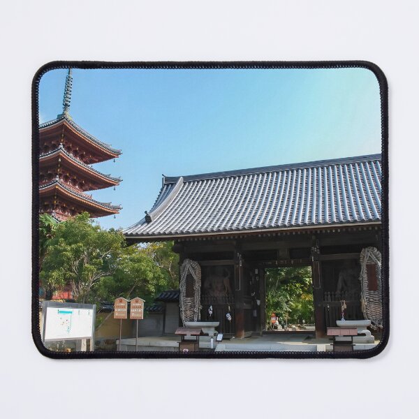 Item preview, Temple 86 - Tenno-ji - entrance gate and pagoda designed and sold by Japaholic.