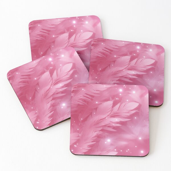 Item preview, Pink feathers poster designed and sold by Chirayu1111.