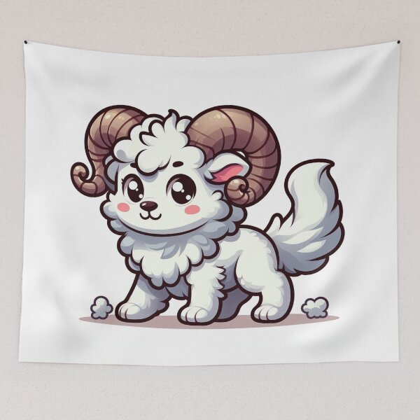 Item preview, Aries Wolf 10 designed and sold by AIfolklore.