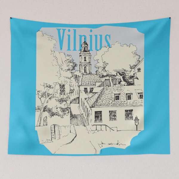 Item preview, Old Town of Vilnius, Lithuania designed and sold by studio838.