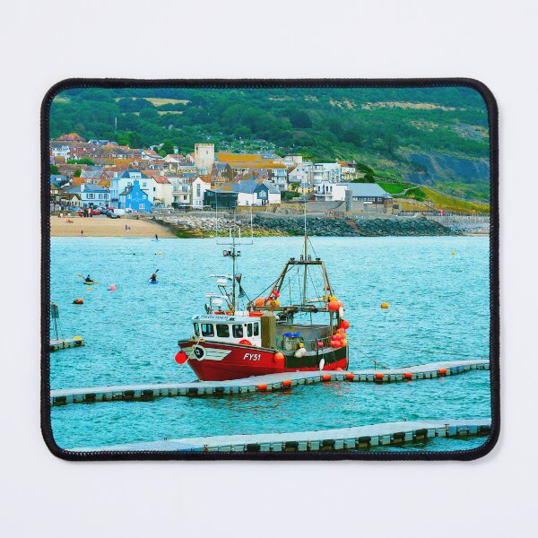 Item preview, Lyme Regis Boat designed and sold by Alisonchambers2.