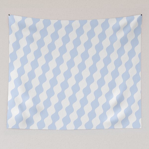 Item preview, Sapphire Wave Tranquility Canvas Print designed and sold by RadDeck.