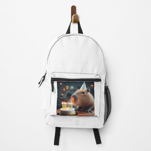 Item preview, Capybara's Birthday-Realistic1 designed and sold by Capybara Art Lover.