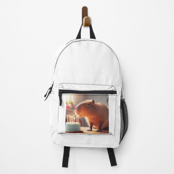Item preview, Capybara's Birthday-Realistic4 designed and sold by Capybara Art Lover.