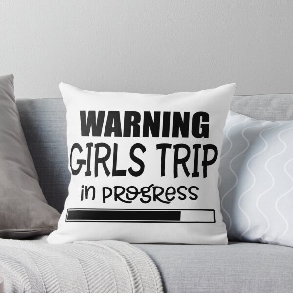 Item preview, Warning Girls Trip In Progress designed and sold by Hairball-Pets.